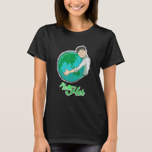 I'm with her Erde Planet Climate Change Environmen T-Shirt