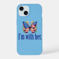 I'm With Her Kamala Blue Butterfly