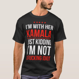 I'm With Her Kamala President Kamala Harris W 2024 T-Shirt