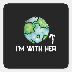 im with her science square sticker