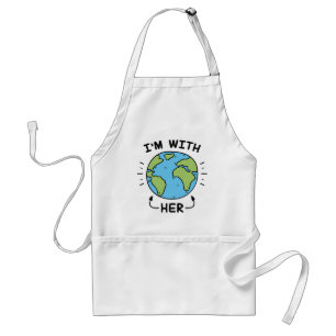 I'm With Her Standard Apron