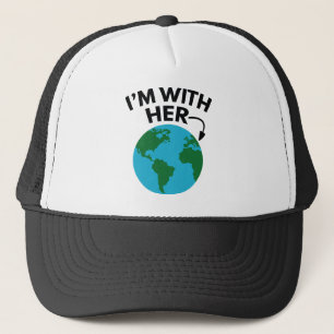 I'm With Her Trucker Hat