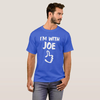 I'm With Joe shirt - Royal Blue