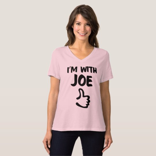I'm with Joe Women's Relaxed Fit tshirt - Pink