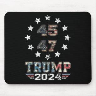 I'm With Kamala Just Kidding Not Idiot 2 Sided Bac Mouse Pad
