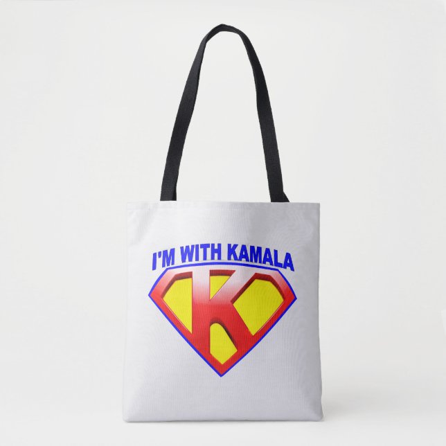 I'm With Kamala Tote Bag (Front)