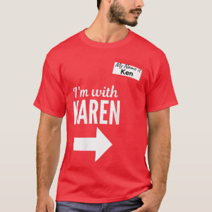 I'm With Karen Funny Graphic Halloween Costume For T-Shirt