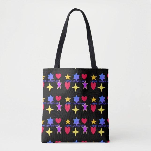 I'm With Love Tote Bag (Front)