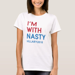 I'm with Nasty Slouchy Boyfriend T-Shirt