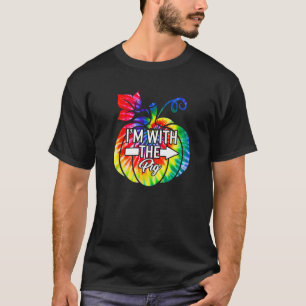 I'm With Pig Couple Matching Halloween Costume Tie T-Shirt