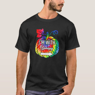 I'm With Spoopy Couple Matching Halloween Costume T-Shirt