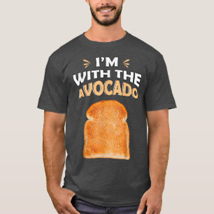 I'm With The Avocado Avocadolovers & Toast Hallow T-Shirt