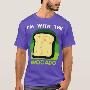 Im with the Avocado Toast Funny Halloween Costume T-Shirt