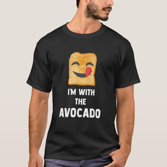 I'm With The Avocado Toast Halloween Costume  2 T-Shirt (Front)