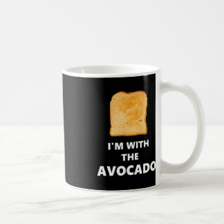 I'm with the Avocado Toast Halloween Costume Coffee Mug