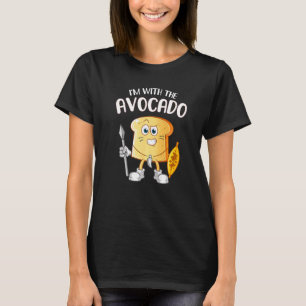 I'm with the Avocado Toast Halloween Costume T-Shirt