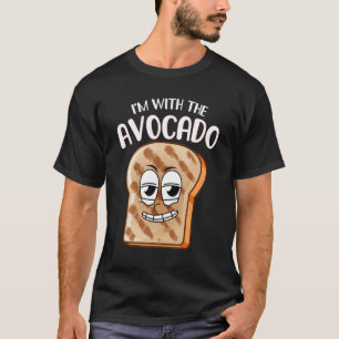 I'm with the Avocado Toast Halloween Costume T-Shirt