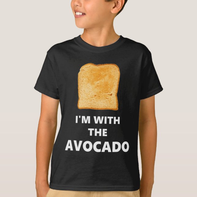 I'm with the Avocado Toast Halloween Costume T-Shirt (Front)