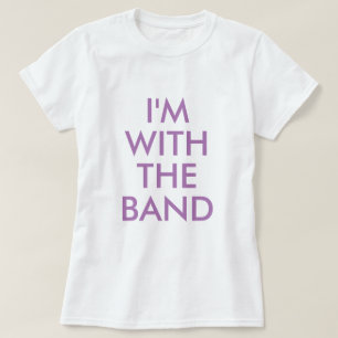 I'm with the band   Kids Boy or Girl T-shirt