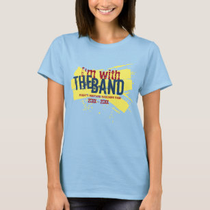 I'm With the Band   Marching Band Mum T-Shirt