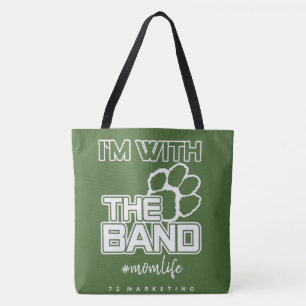 I'm with the band tote slidell high mum life bag