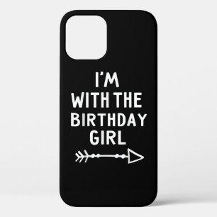 I'm With The Birthday Girl Happy Halloween iPhone 12 Pro Case