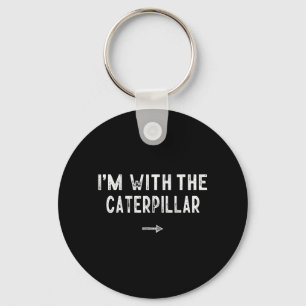 Im With The Costume Matching Lazy Halloween Key Ring