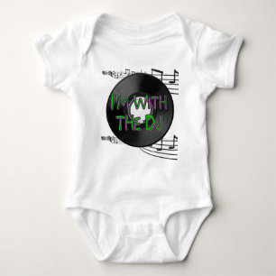 I'm With the DJ Baby Bodysuit