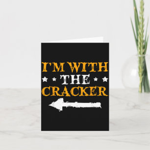 Im With The Funny Couple Halloween Card
