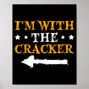 Im With The Funny Couple Halloween Poster