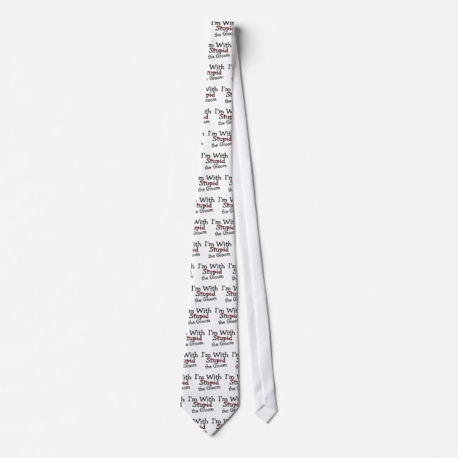 Im With The Groom Tie (Front)