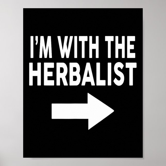 I'm With The Herlist For Herlists  Poster (Front)