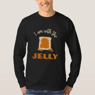 I'm With The Jelly Peanut Butter Couple Halloween T-Shirt