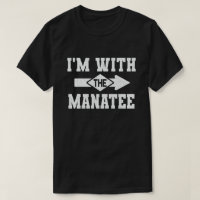 I'm With The Manatee Funny Couple Halloween