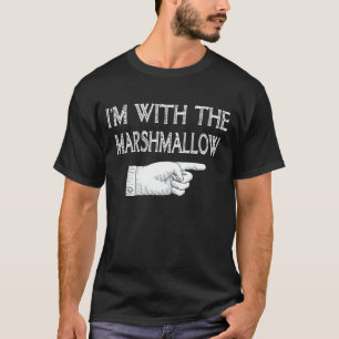 I'm With The Marshmallow Funny Matching Halloween T-Shirt