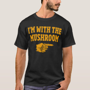 I'm With The Mushroom Matching Halloween Costume T-Shirt