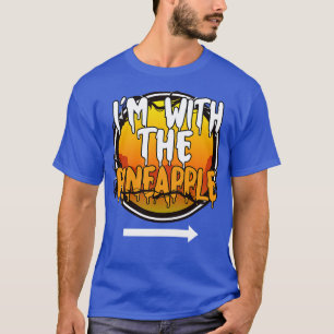 Im With The Pineapple Funny Lazy Halloween Costume T-Shirt
