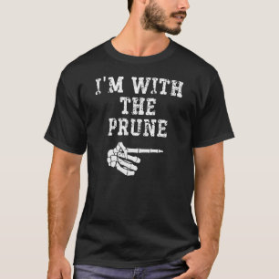 I'm with the Prune Point Matching Couples Hallowee T-Shirt