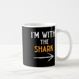 I'm With The Shark Costume Halloween Couple Matchi Coffee Mug