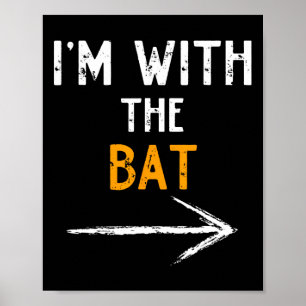 I'm With The T Costume Halloween Couple Matching  Poster