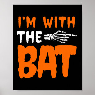 I'm With The T Last Minute Halloween Costume For M Poster