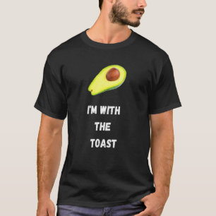 Im With The Toast Avocado Halloween Costume Fun T-Shirt