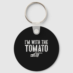 I'm With The Tomato Easy Costume Halloween Couples Key Ring