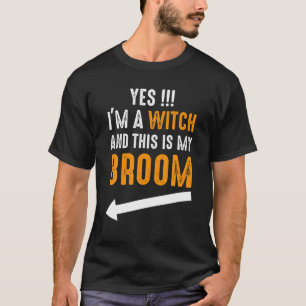 I'm With The Witch S Troll Version T-Shirt