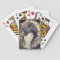 I'm with Wig Floral Bicycle Playing Cards
