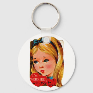 I'm Worried...will you be mine? Key Ring