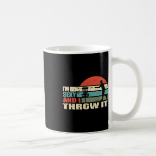 I'm Y And I Throw It Funny Gifts For Disc Golf Lov Coffee Mug