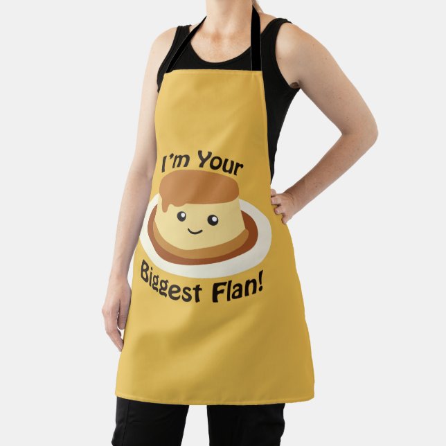 I'm your Biggest Flan Apron (Insitu)