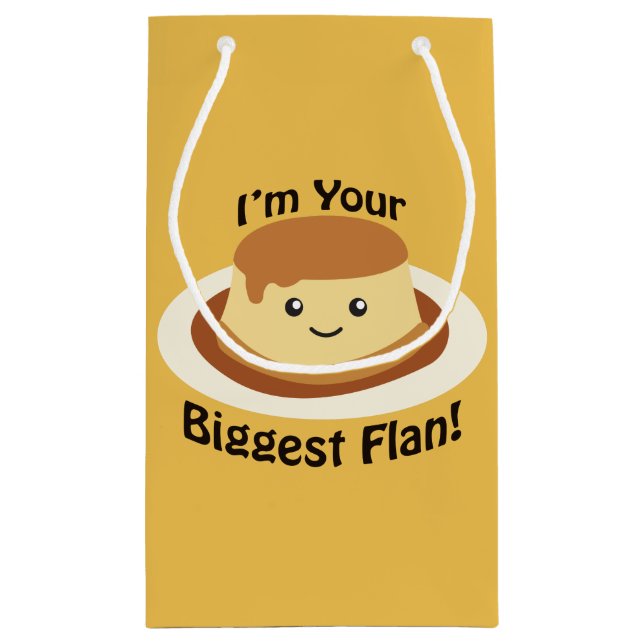 I'm your Biggest Flan Small Gift Bag (Back)