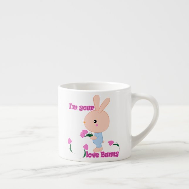 I'm your favourite Bunny Espresso Cup (Right)